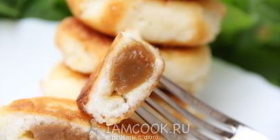 сырники с вареной сгущенкой