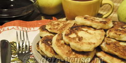 сырники с яблоками