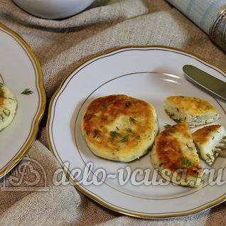 Сырники с зеленью