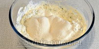 сырники с зеленью