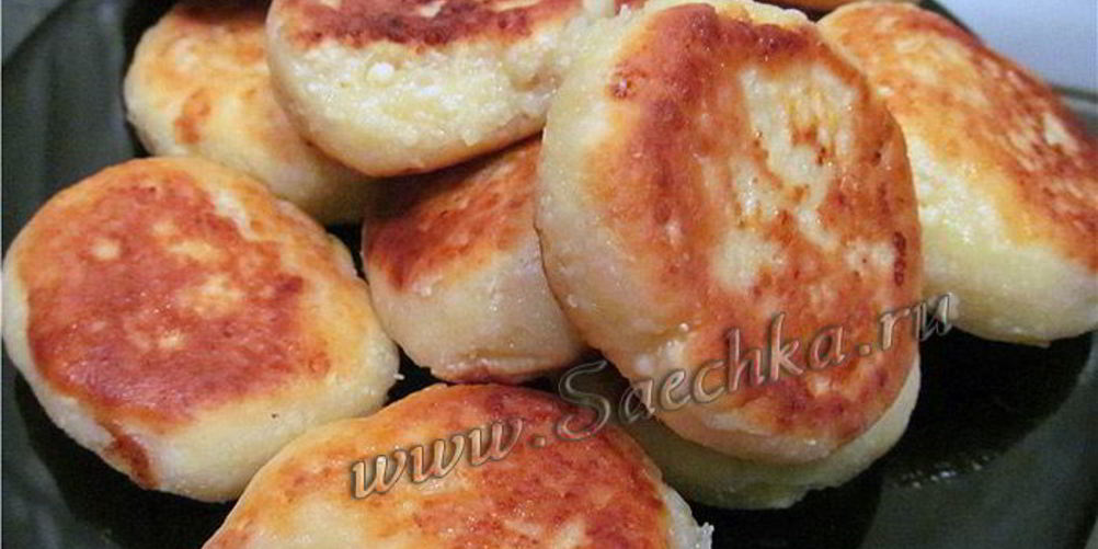 Рецепт сырники в духовке