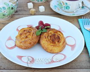 Сырники в силиконовой форме в духовке