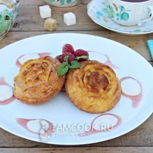 Рецепт Сырники в силиконовой форме в духовке