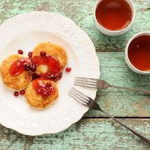 Рецепт Творожники с вареньем