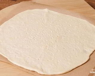 Бездрожжевое тесто на кефире для пиццы