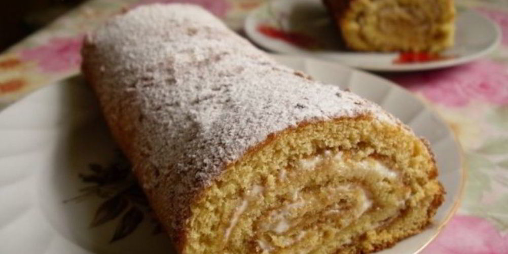Рецепт бисквитное тесто для рулета