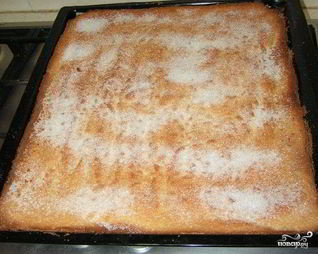 Бисквитное тесто в духовке