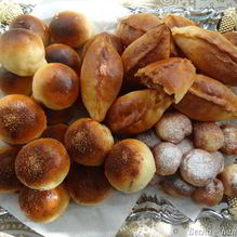 Рецепт Дрожжевое тесто для пирогов, булок и пирожков