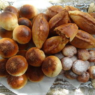 Дрожжевое тесто для пирогов, булок и пирожков