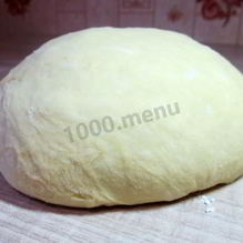 Рецепт Дрожжевое тесто для сладкого рулета с ванилью