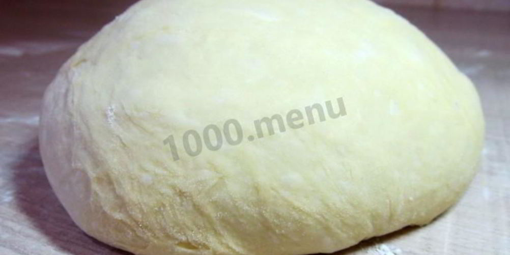 Рецепт дрожжевое тесто для сладкого рулета с ванилью