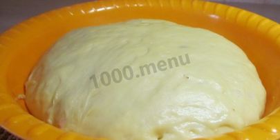 дрожжевое тесто для сладкого рулета с ванилью