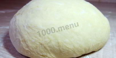 дрожжевое тесто для сладкого рулета с ванилью