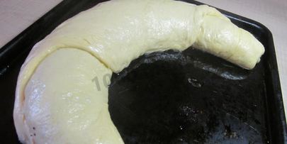 дрожжевое тесто для сладкого рулета с ванилью