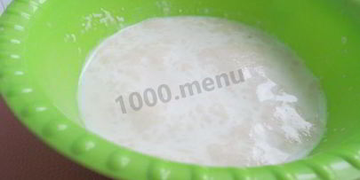 дрожжевое тесто для сладкого рулета с ванилью