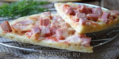 мягкое тесто для пиццы без дрожжей