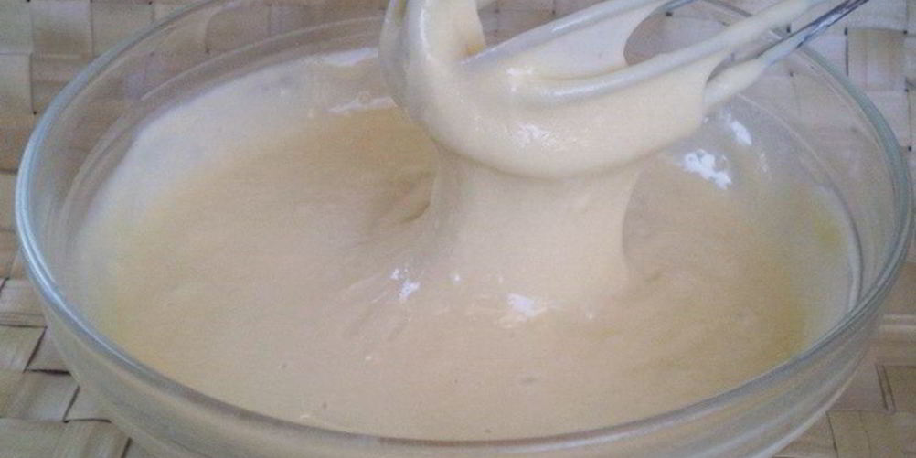 Рецепт простое бисквитное тесто