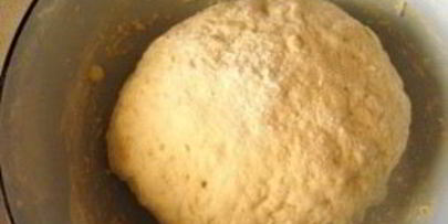 простое тесто для пиццы