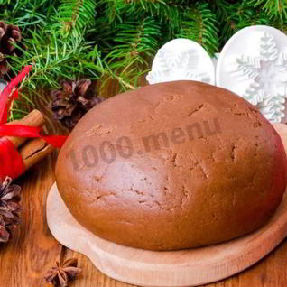 Пряничное тесто