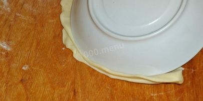 слоеное дрожжевое тесто с яблоками