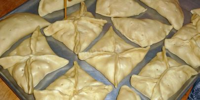 слоеное дрожжевое тесто с яблоками