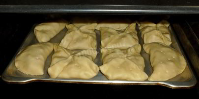 слоеное дрожжевое тесто с яблоками