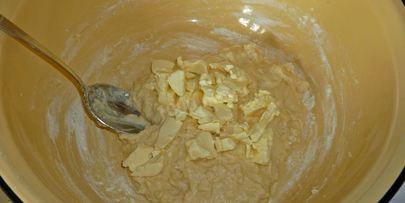 слоеное дрожжевое тесто с яблоками