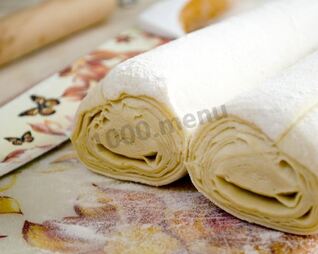 Слоеное тесто для самсы просто и быстро