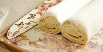 слоеное тесто для самсы просто и быстро