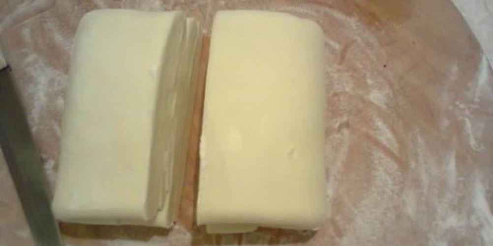 Рецепт слоеное тесто