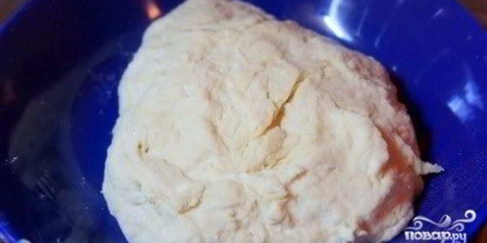 Рецепт тесто без дрожжей и яиц
