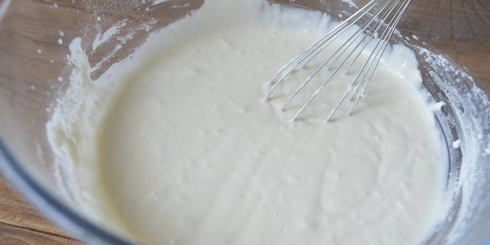 Рецепт тесто для блинов без яиц