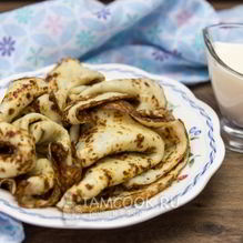 Рецепт Тесто для блинов на кефире