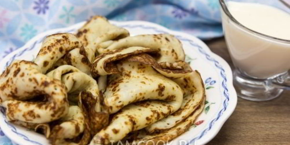 Рецепт тесто для блинов на кефире