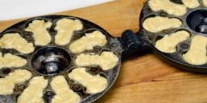 тесто для грибочков в формочке