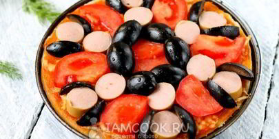 тесто для пиццы без дрожжей