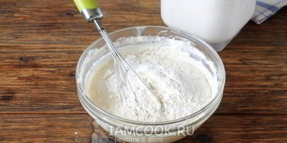 тесто для пиццы на кефире без дрожжей