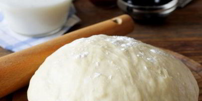 тесто для пиццы на кефире без дрожжей