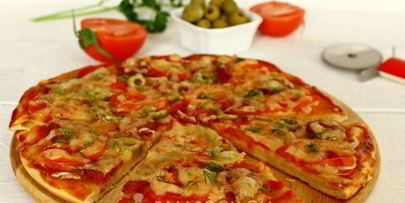 тесто для пиццы на сметане без дрожжей