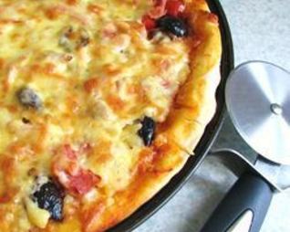 Тесто для пиццы в хлебопечке