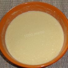 Рецепт Тесто для толстых блинов на молоке