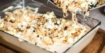 тесто на кефире с капустой