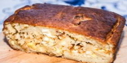 тесто на кефире с капустой