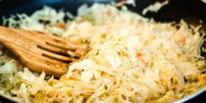 тесто на кефире с капустой