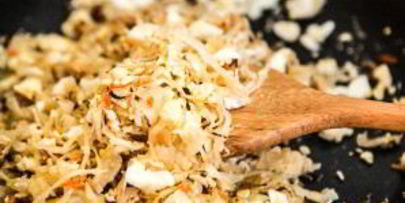 тесто на кефире с капустой