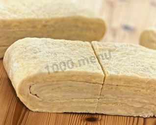 Тесто на пиве слоеное