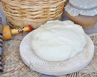 Тесто на простокваше для пирожков
