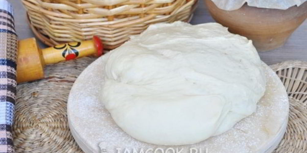 Рецепт тесто на простокваше для пирожков