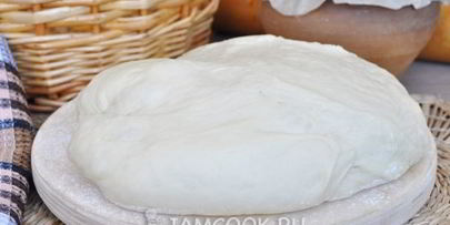 тесто на простокваше для пирожков