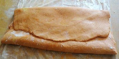 томатное слоеное тесто